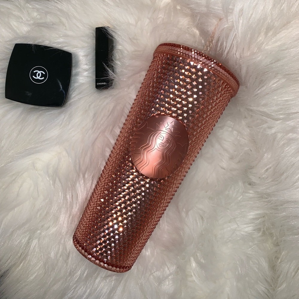 Rare 2019 Starbucks Iridescent Rose Gold cup